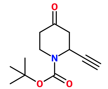 (image for) MC021538 tert-Butyl-2-ethynyl-4-oxopiperidine-1-carboxylate